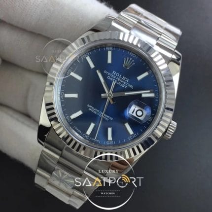 DateJust 41 126334 ARF 11 Best Edition 904L Steel Blue Dial on Oyster Bracelet 3235 (3)
