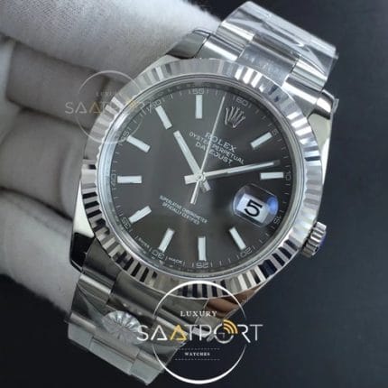 DateJust 41 126334 ARF 11 Best Edition 904L Steel Gray Dial on Oyster Bracelet A2824 (3)