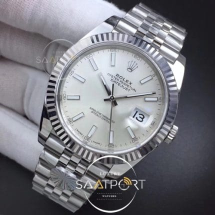 DateJust 41 126334 ARF 11 Best Edition 904L Steel Silver Dial on Jubilee Bracelet A2824 (3)