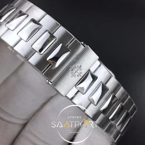 Nautilus 57111A PPF 11 Best Edition White Textured Dial on SS Bracelet 324CS (Free box) V2 (7)