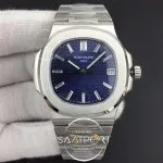 Nautilus Jumbo 5711 PF 11 Best Edition 40th Anniversary Blue Dial on SS Bracelet A324 Clone V2 (1)