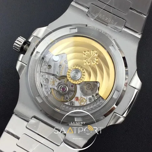 Nautilus Jumbo 5711 PF 11 Best Edition 40th Anniversary Blue Dial on SS Bracelet A324 Clone V2 (7)