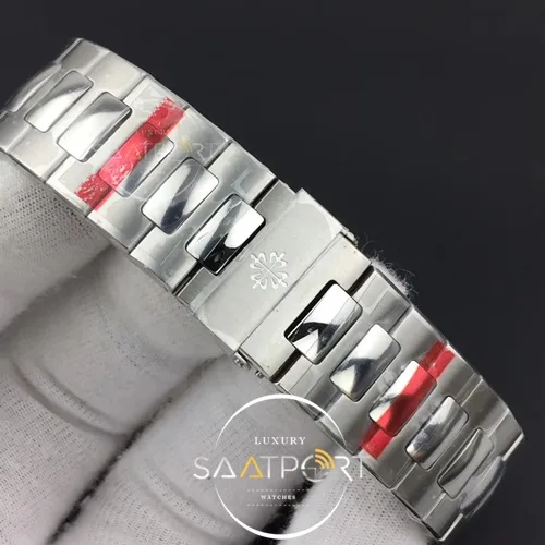 Nautilus Jumbo 5711 PF 11 Best Edition 40th Anniversary Blue Dial on SS Bracelet A324 Clone V2 (8)