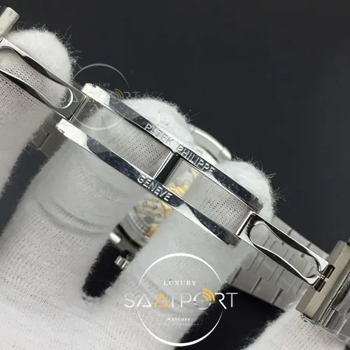 Nautilus Jumbo 5711 PF 11 Best Edition 40th Anniversary Blue Dial on SS Bracelet A324 Clone V2 (9)