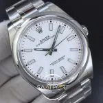Oyster Perpetual 39mm 114300 GMF 11 Best Edition White Dial on SS Bracelet SA3132 (4)