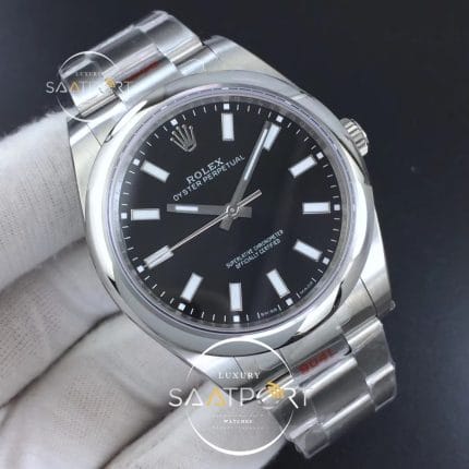 ROLEX Oyster Perpetual 39mm 114300 GMF 11 Best Edition Black Dial on SS Bracelet SA3132 (2)