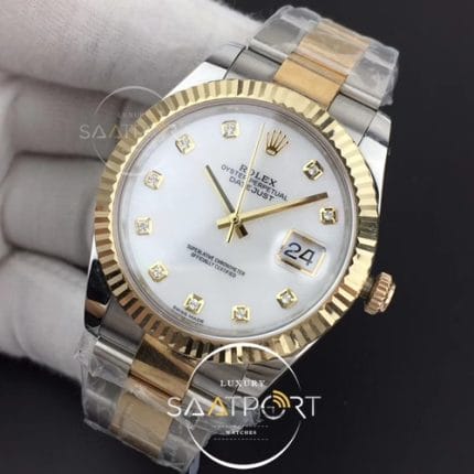 Rolex DateJust II 41mm GMF 11 Best Edition YG Wrapped MOP Diamond Dial on Oyster Bracelet A3235 (3)