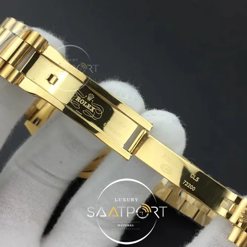 Rolex Day-Date 41 JWF Diamond Bezel Black Dial on Oyster Bracelet Swiss Eta 2836 (9)