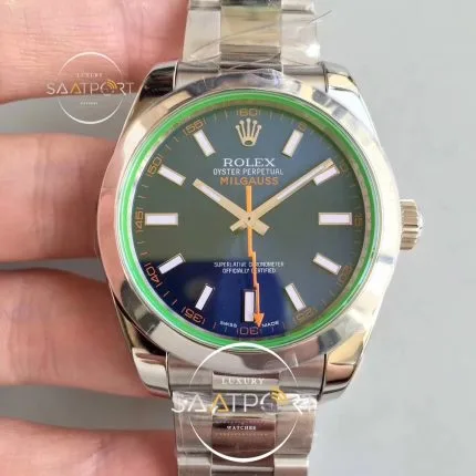 Rolex Milgauss 116400 GV ARF 1-1 Blue Dial Super clon3131 (1)