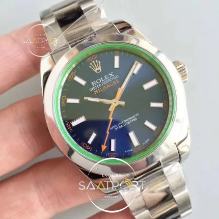 Rolex Milgauss 116400 GV ARF 1-1 Blue Dial Super clon3131 (2)