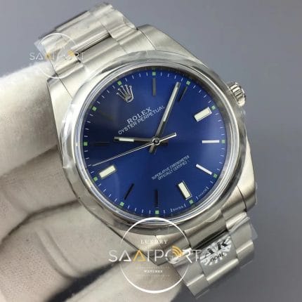 Rolex Oyster Perpetual 39mm 114300 ARF 1-1 Best Edition 904L Blue Dial SUPER CLON 3132 (2)