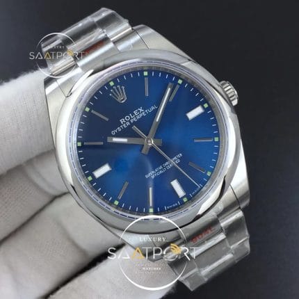Rolex Oyster Perpetual 39mm 114300 GMF 11 Best Edition Blue Dial on SS Bracelet SA3132 (2)