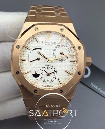 Royal Oak 41mm 26120 RG TWA Best Edition White Dial on RG Bracelet A2329 (1)