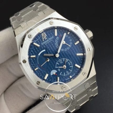 Royal Oak 41mm 26120 SS TWA Best Edition Blue Dial on SS Bracelet A2329 (2)