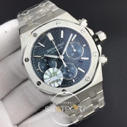 Royal Oak Chronograph SS JHF Best Edition Blue Dial on SS Bracelet A7750 (2)