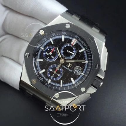 Royal Oak Offshore 44mm 26411PO SS Updated Black Ceramic Bezel JF 11 Best Edition B (3)