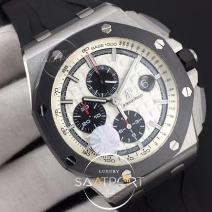 Royal Oak Offshore 44mm SS Updated Black Ceramic Bezel JF 11 Best Edition on Rub (4)