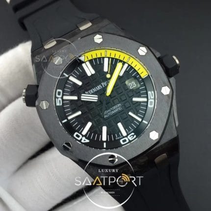 Royal Oak Offshore Diver Forged Carbon XF 11 Best Edition on Rubber Strap A2836 V2 (2)