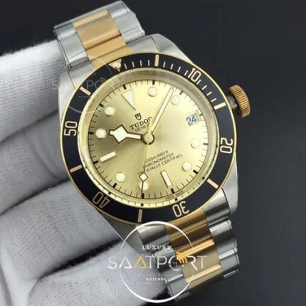 TUDOR Heritage Black Bay S&G 2018 ZF 1-1 Best Edition YG Dial on SSYG Bracelet SUPER CLON (2)