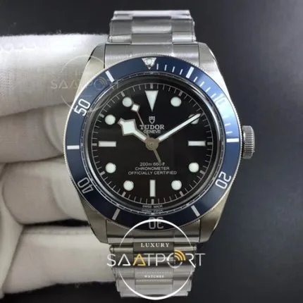 Tudor Heritage Black Bay Blue ZF 1-1 Best Edition on Bracelet 2836 SUPER CLON V5 (1)