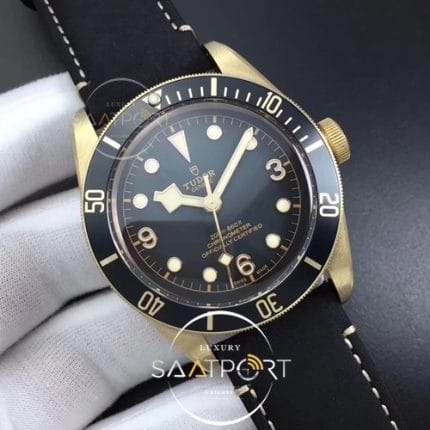 Tudor Heritage Black Bay Bronze Gray XF 1-1 Best Edition on Leather Strap SUPER CLON 5612 (2)