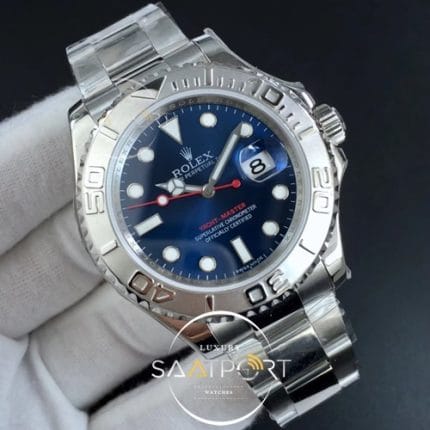 Yacht-Master 116622 ARF 904L 11 Best Edition Blue Dial on SS Bracelet SH3135 (2)