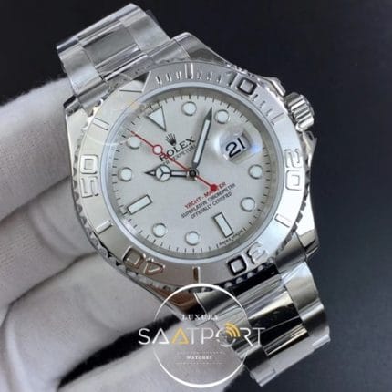 Yacht-Master 116622 ARF 904L 11 Best Edition Silver Dial on SS Bracelet SH3135 (2)