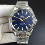 Omega Aqua Terra 41MM 150M SS VSF 11 Best Edition Blue Textured Dial YG Hand on SS Bracelet A8500 Su (9)