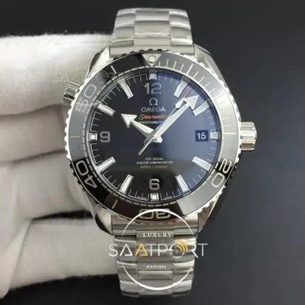 Omega Planet Ocean 43.5mm 3SF Best Edition Black Bezel Black Dial on Bracelet A8900