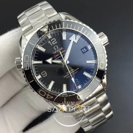 Omega Planet Ocean 43.5mm SS 3SF 11 Best Edition Black Bezel Black Dial on SS Bracelet A8900 (2)