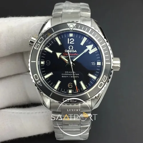 Omega Planet Ocean Professional Ceramic Bezel 45.5mm 11 VSF Best Edition Silver Markers A8500 Super Clone (1)