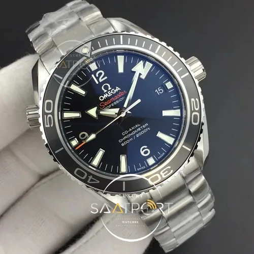 Omega Planet Ocean Professional Ceramic Bezel 45.5mm 11 VSF Best Edition Silver Markers A8500 Super Clone (2)