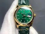 V3 versiyonu Boyut 36mm Hareket 2836-2 hareket Malzeme 904L çelik Kadran yeşil kadran Ayna yüzeyi safir kristal Kayış Kemer Tokası dağıtım tokası (1)