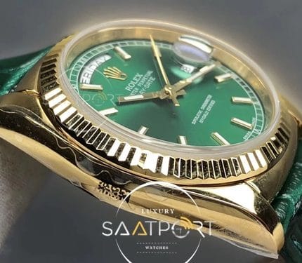 V3 versiyonu Boyut 36mm Hareket 2836-2 hareket Malzeme 904L çelik Kadran yeşil kadran Ayna yüzeyi safir kristal Kayış Kemer Tokası dağıtım tokası (2)