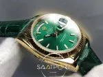 V3 versiyonu Boyut 36mm Hareket 2836-2 hareket Malzeme 904L çelik Kadran yeşil kadran Ayna yüzeyi safir kristal Kayış Kemer Tokası dağıtım tokası (4)