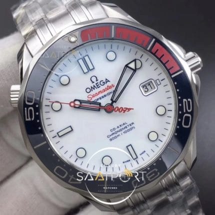 omega saat Seamaster Diver 300M SS Commander’s Watch MKF Best Edition on SS Bracelet A2824 (4)