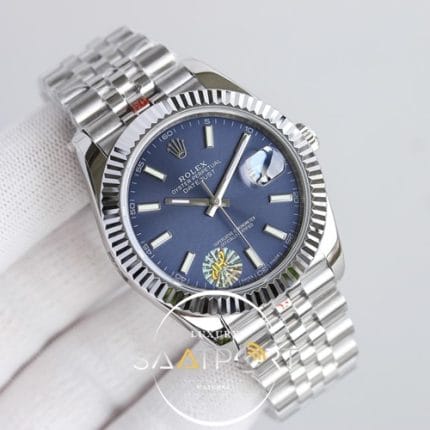 Eta Saat Rolex mavi kadran Jh factory 3235 Eta Mekanizma (2)
