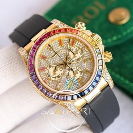 Eta saat rolex rainbow full baget 4130 eta mekanizma (2)