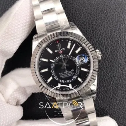 Rolex Sky-Dweller 326934 Siyah Kadran 42mm 11 Super Clone ETA (2)