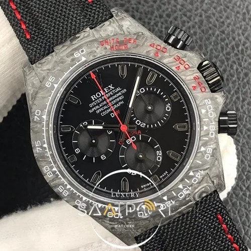Rolex karbon saat daytona carbon eta saat 4130 eta saat (5)