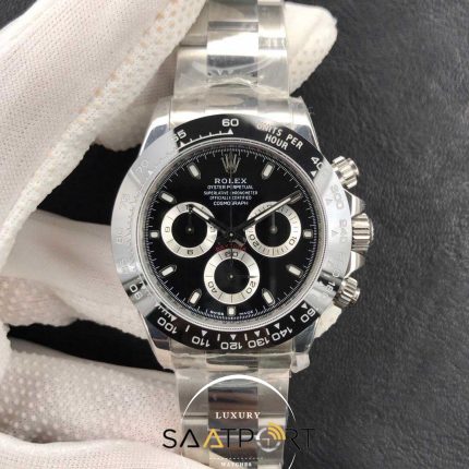 Rolex Daytona black Noob V4 4130 Super Clon swiss ceramic Bezel