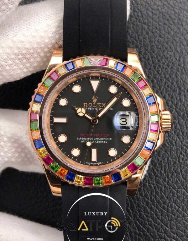 Rolex Eta Saat Yacht Master Baget Super clon 3186 eta mekanizma (2)