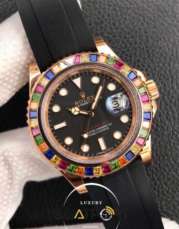 Rolex Eta Saat Yacht Master Baget Super clon 3186 eta mekanizma (2)