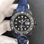 Rolex Karbon Saat Mavi Kasa Gmt Master Eta Saat Swiss Super Clon 3186 Eta Mekanizma