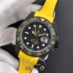 Rolex Karbon Saat sarı Kasa Gmt Master Eta Saat Swiss Super Clon 3186 Eta Mekanizma