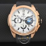 Tag heuer BMW saat Silikon Kordon Beyaz Kadran