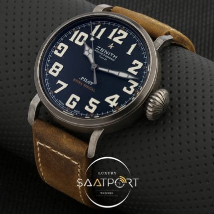 Zenith Pilot Montre D'Aeronef Type 45 mm Eskitme Kasa