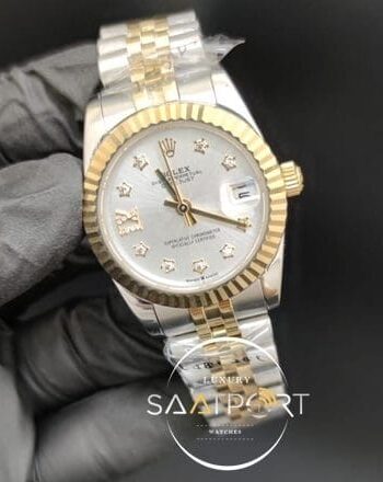 Rolex Datejust Gri Kadran Jubile Kordon Otomatik Mekanizma