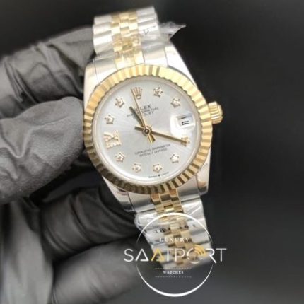 Rolex Datejust Gri Kadran Jubile Kordon Otomatik Mekanizma