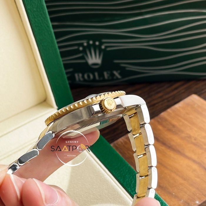 Rolex Submariner 116613LN 18K Altın Kaplama Siyah Kadran 1:1 Clone ETA